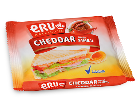 Borrelbrood met cheddar kaas, knoflook, peterselie en bieslook uit de oven